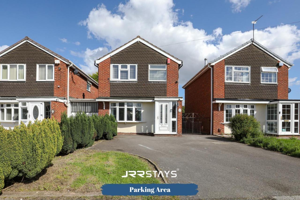 Wolverhampton - Amazing 3 Bedroom, Sleeps 6, Wi-Fi - Jrr Stays Eksteriør bilde